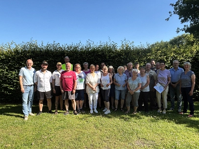 Gruppenbild Siegerehrung Stadtradeln 2025 © Gemeinde Loxstedt