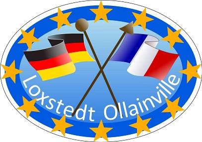 Logo der Jumelage/Städtepartnerschaft Loxstedt - Ollainville © Loxstedt
